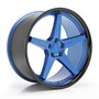 Imaz Wheels FF660 Blue / Black Lip