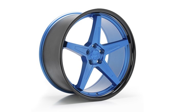 Imaz Wheels FF660 Blue / Black Lip