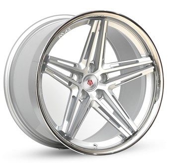 Imaz Wheels FF6 Silver / Polished / Stainless Steel Lip