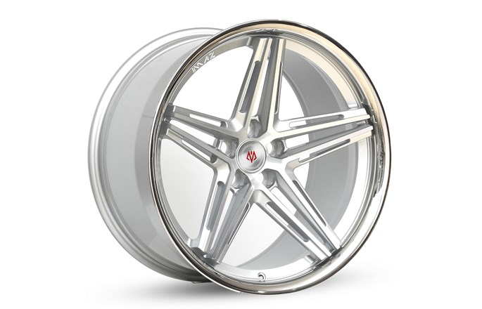 Imaz Wheels FF6 Silver / Polished / Stainless Steel Lip