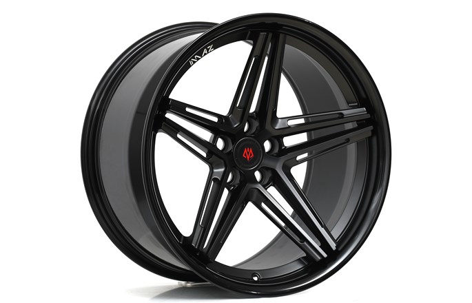 Imaz Wheels FF6 Black Bl-LIP