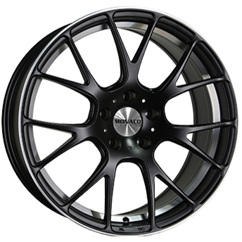 Monaco Mirabeau Matt black / polished