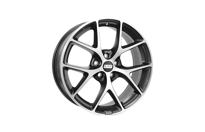 BBS SR Dark Anthracite / Polished