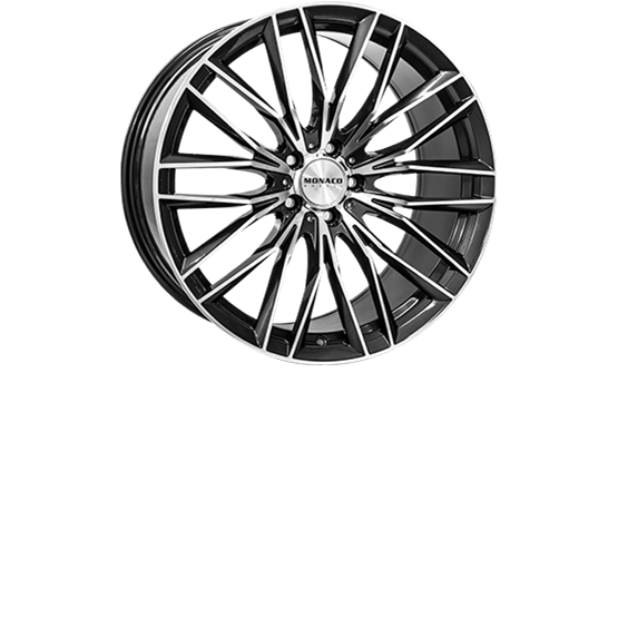 Monaco GP2 Anthracite / polished 9,5X21 5/112 ET35 CB66,5