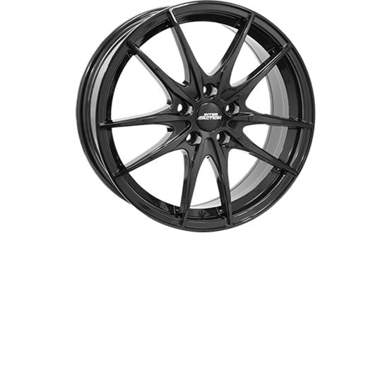 Inter Action Zodiac Gloss Black 6X15 4/108 ET25 CB65,1