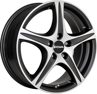 Ronal R56 Matt Black / Polished