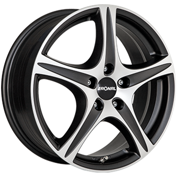 Ronal R56 Matt Black / Polished