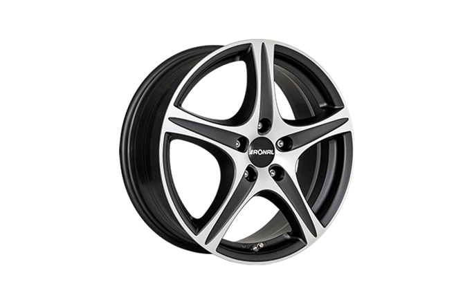 Ronal R56 Matt Black / Polished