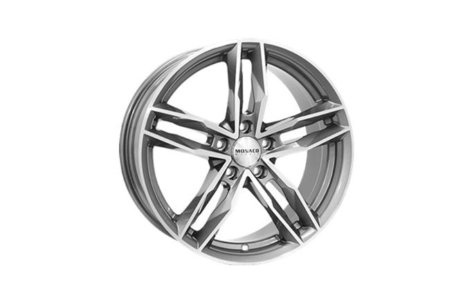 Monaco RR8M Anthracite / Polished
