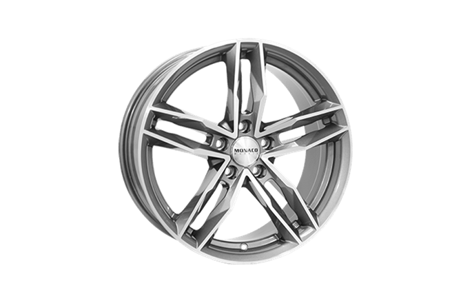 Monaco RR8M Anthracite / Polished