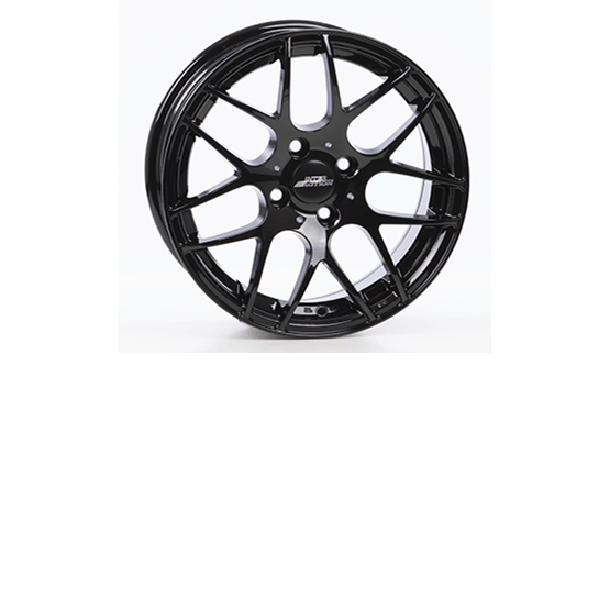 Inter Action Sport Gloss Black 7X15 4/100 ET38 CB73,1