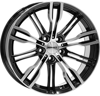 Monaco GP8 Gloss black / Polished