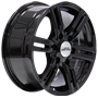 Inter Action Kargin 6-Spoke Gloss Black