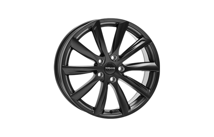 Monaco Wheels GP6 Matte Black