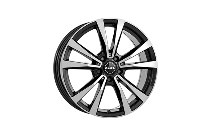 Rial M12X Gloss Black / Polished