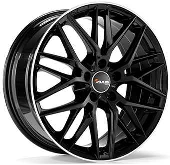 Avus AF19 Black / Polished Lip