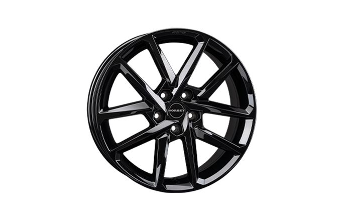 Borbet N Gloss Black