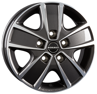 Borbet CWG Dark Anthracite / Polished