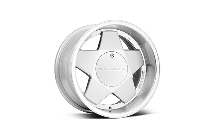 Borbet A Silver / Polished
