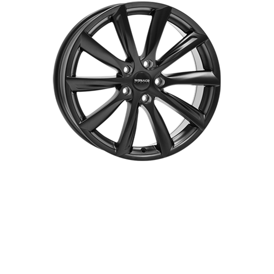 Monaco GP6 Matte Black 9,5X21 5/114,3 ET40 CB64,1