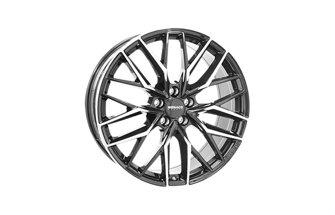 Monaco Wheels GPX Gloss Black / Polished