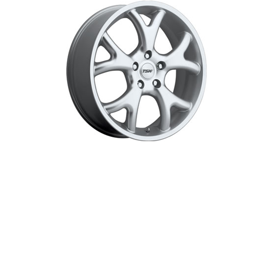 TSW Thunder Hyper Silver 7X17 5/100 ET35 CB72