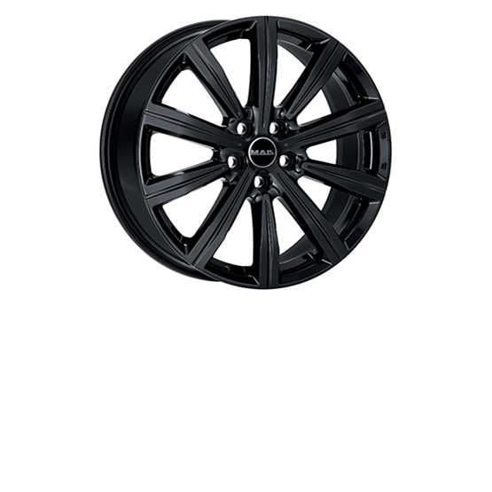 MAK Birmingham Gloss Black 9X20 5/120 ET41 CB65,1
