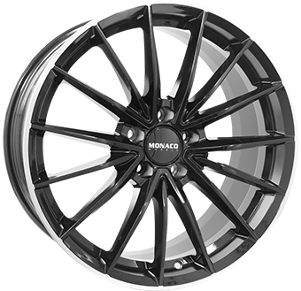 Monaco GP14 Black / Polished Lip