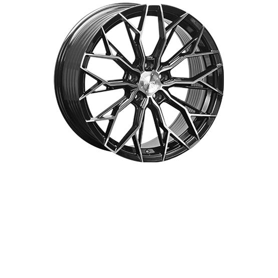 Monaco MC67FF3 Gloss Black / Polished 8,5X19 5/114,3 ET40 CB67,1