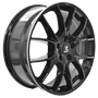IT Wheels Kira Black / Polished Lip