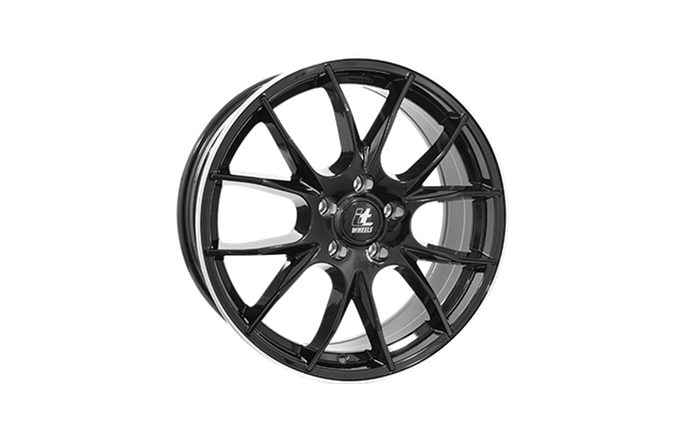 IT Wheels Kira Black / Polished Lip