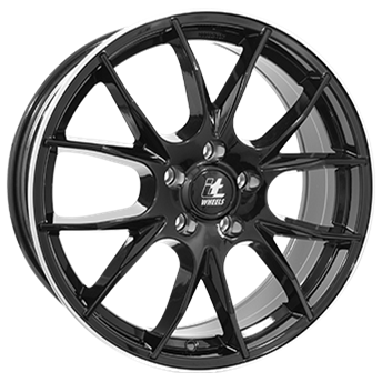 IT Wheels Kira 	Gloss Black / Polished lip