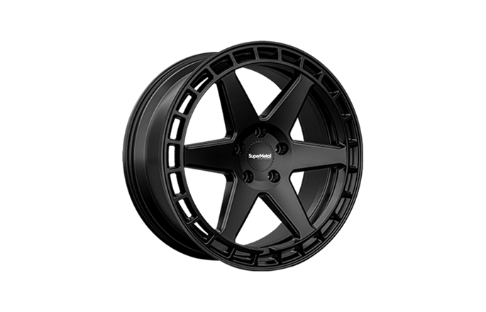 Super Metal Charger Matt Black