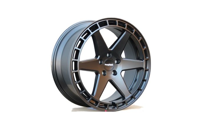 Super Metal Charger Matt Anthracite