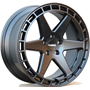 Super Metal Charger Matt Anthracite