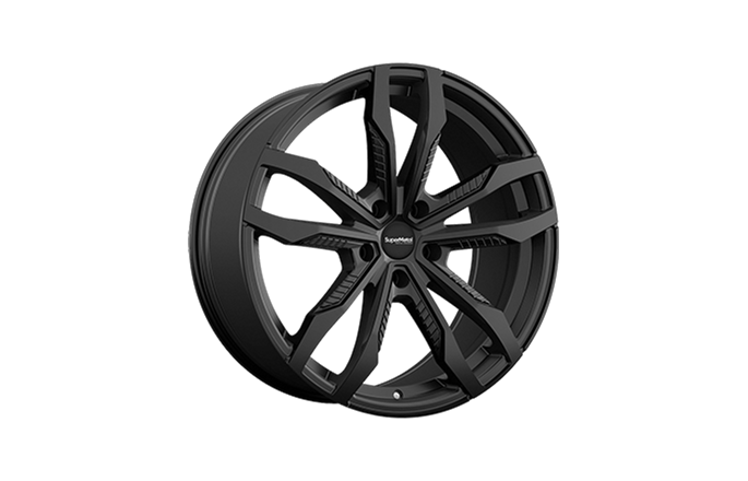 Super Metal Fin Matt Black