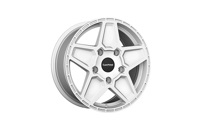 Super Metal Rock White