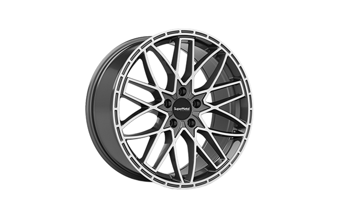 Super Metal Vane Gloss Gray / Polished