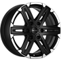 Super Metal Compass Matt Black / Polished Lip