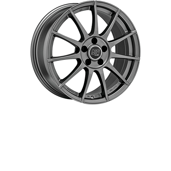 MSW 85 Matt Anthracite 7X16 5/120 ET38 CB72,6