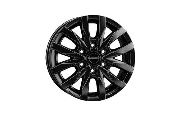 Borbet CW6 Matt Black
