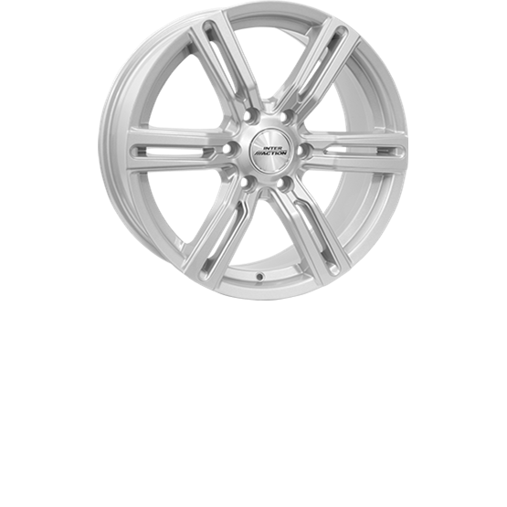 Inter Action Kargin 6 Silver 6,5X16 6/120 ET50 CB74,6