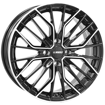 IT Wheels Tiara Gloss Black / Polished
