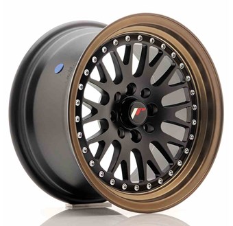 Japan Racing JR10 Matt Black Bronze Lip
