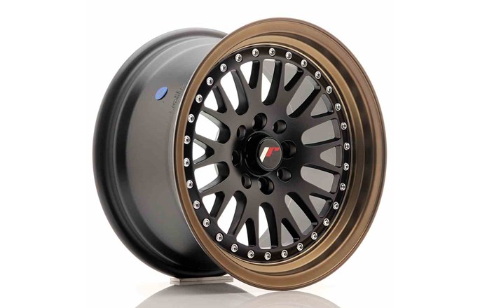 Japan Racing JR10 Matt Black Bronze Lip