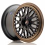 Japan Racing JR10 Matt Black Bronze Lip
