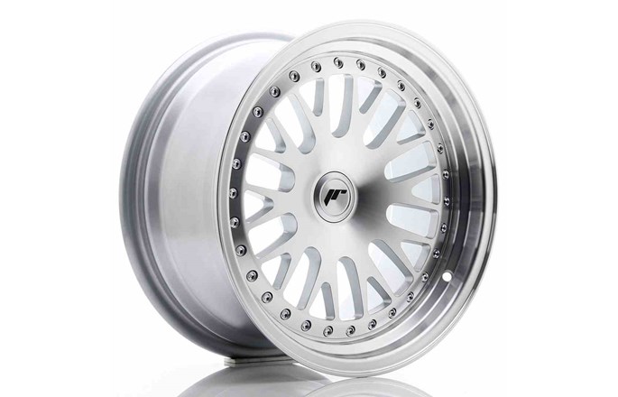Japan Racing JR10 Machined Face Silver