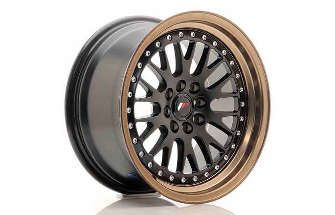 Japan Racing JR10 Matt Black Bronze Lip