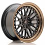 Japan Racing JR10 Matt Black Bronze Lip