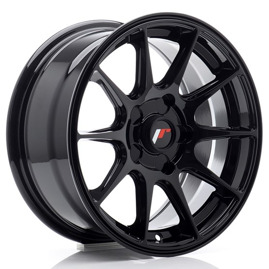 Japan Racing JR11 Gloss Black 7X15 5/108 ET30 CB67,1